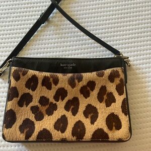 Kate Spade Leopard Print Crossbody Bag